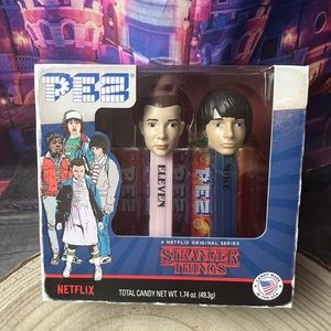 Stranger things pez gift pez dispenser & candy refills Eleven & Michael -new